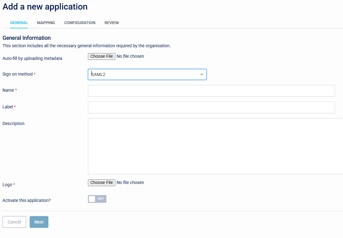 Applications - List Applications