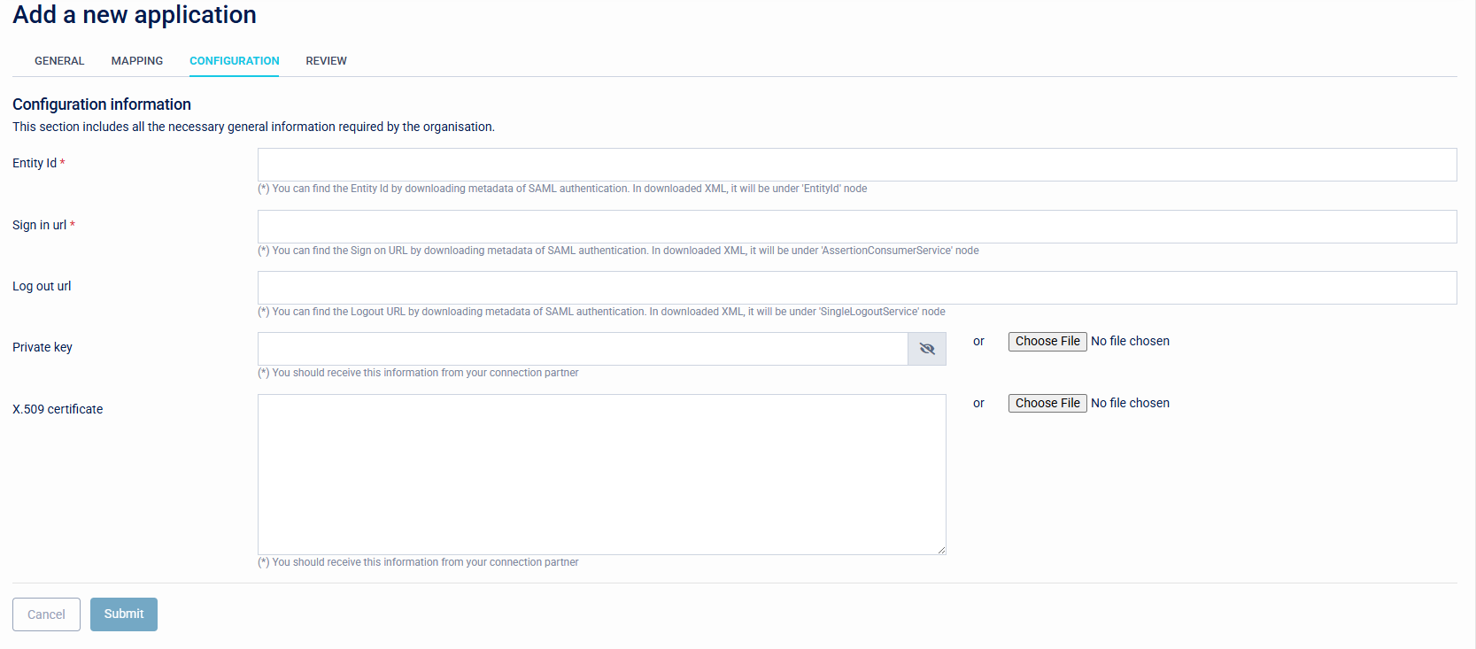 Applications - List Applications
