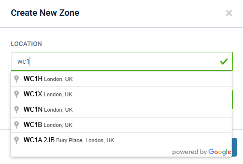Location Restriction