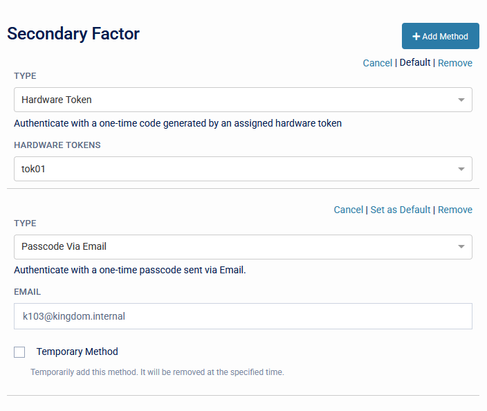 Multiple Factors